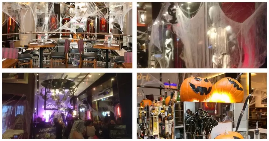 Halloween en restaurantes Hard Rock Café