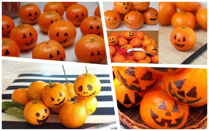 Calabaza ¿Con mandarinas?