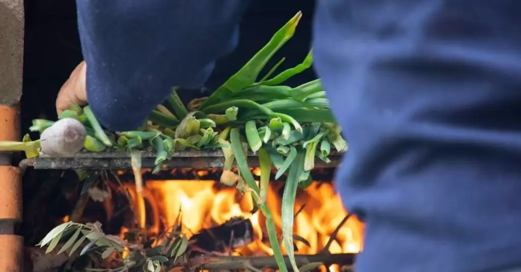 Cinco formas de cocinarlos y que se ensucien los baberos desechables para calçots