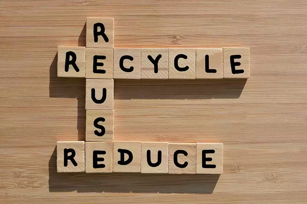 Reducir, reutilizar y reciclar, las tres R del reciclaje